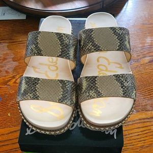 Sam Edelman snake sandals